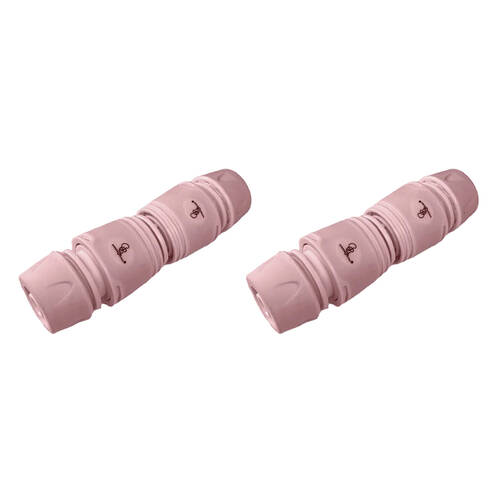 2PK Garden Glory Hose Extension Connector For Waterhose - Rusty Rose
