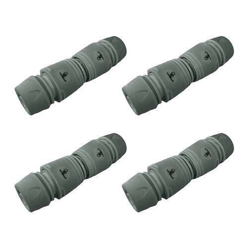 4PK Garden Glory Hose Extension Connector For Waterhose - Eucalyptus Leaf