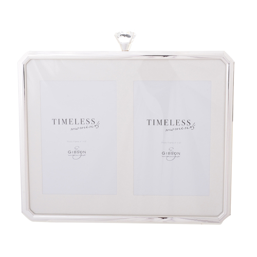 Gibson Gifts Diamond Ring 4x6" Double Home Decor Rectangle