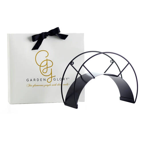 Garden Glory Classic Wall Mount Hose Holder - Black Swan