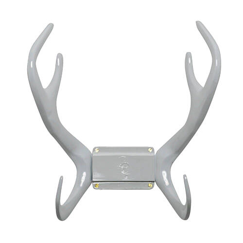 Garden Glory Reindeer Wall Mounted Hose Holder - Graceful Rock Grey
