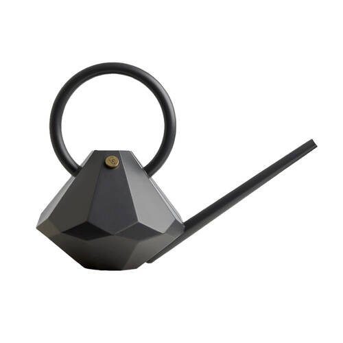Garden Glory 4L Plastic Watering Can Long Spout Pot - Graphite