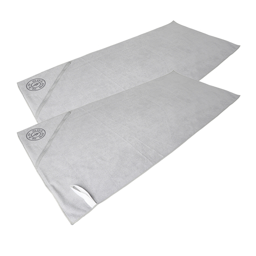 2PK Gold's Gym Microfiber Gym/Sports Towel Large 130cmx60cm
