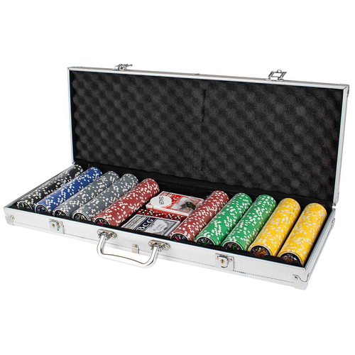 500pc Poker Chips W/Numbers 11.5gm Novelty Tabletop Card Set Game