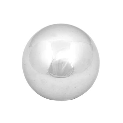 Esschert Design Stainless Steel Gazing Globe Garden Decoration Small Silver
