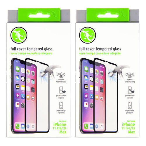 2PK Gecko 3D Tempered Glass Guard iPhone 11 Pro/XS Max