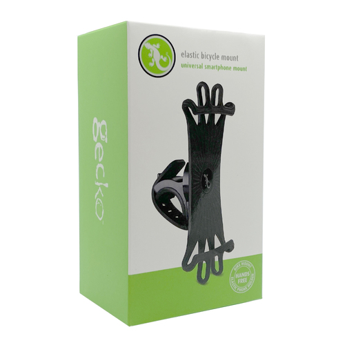 Gecko Essentials 360 Degree Rotation Elastic Bicycle/Pram Phone Mount