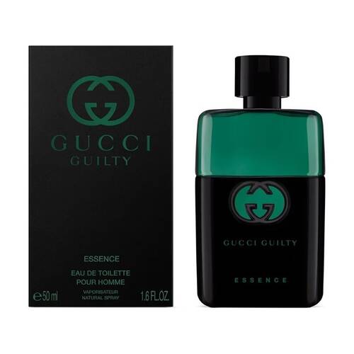 Gucci Gulity Black Essence Mens Fragrance EDT Eau De Toilette Spray Bottle 50mL