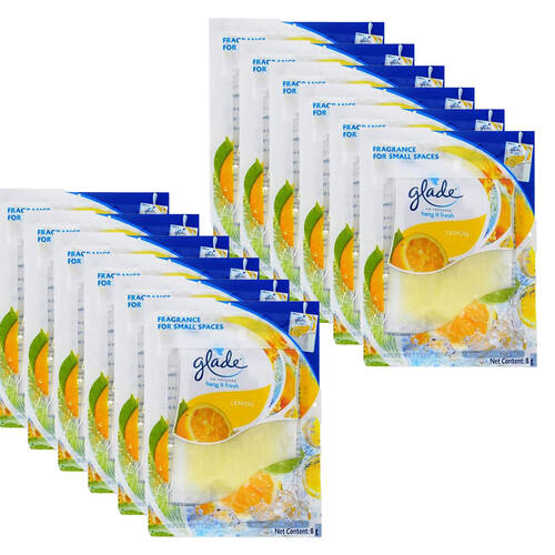 12PK Glade Hang It Fresh Air Freshener Fresh Wild Berries 8g