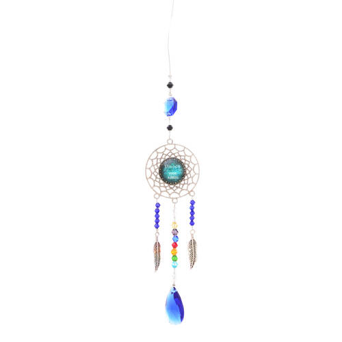 Gibson Gifts Crystal Zodiac Suncatcher Hanging Decor 32cm - Pisces