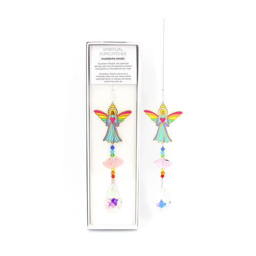 Gibson Gifts Spiritual Suncatcher Guardian Angel Display Decor