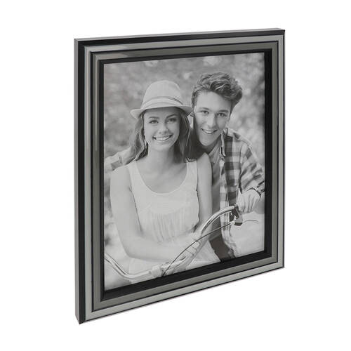 Gibson Gifts Grey Shades Epoxy 8x10 Keepsake Memory Photo Frame Holder