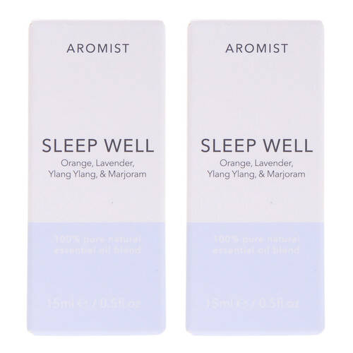2PK Gibson Gifts Aromist Oil Aromatherapy 15ml - Sleep Well