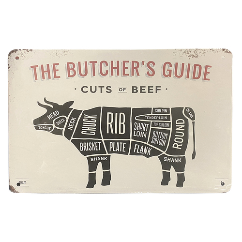 Metal Signs Assorted 20 x 30cm