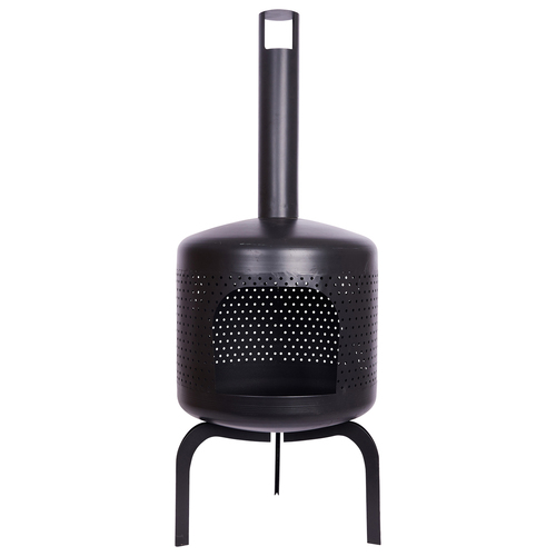 Glow Forge Chimenea Outdoor Fireplace Garden Fire Pit