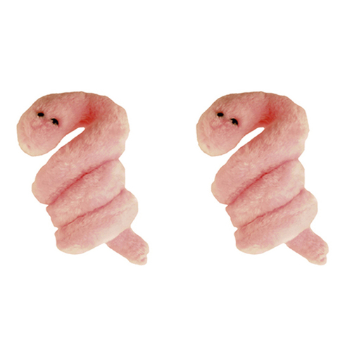 2PK Giant Microbes Pox Virus Soft Stuffed Plush Toy Pink