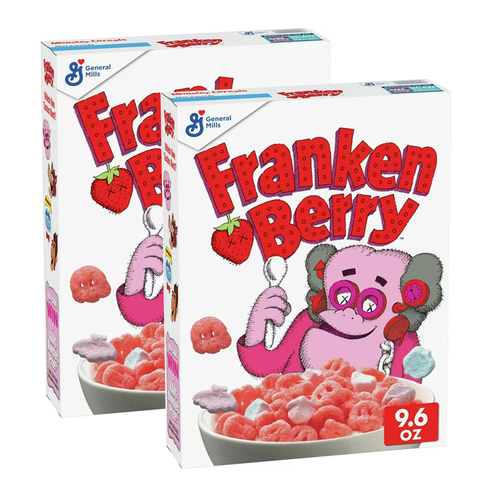 2PK Monster Cereals Kaws Edition Franken Berry Cereal 272g