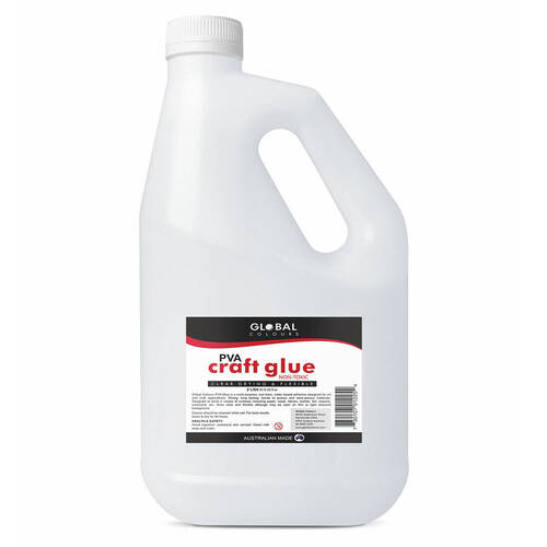 Global PVA Art & Craft Multi-Purpose Water-Based Adhesive Glue 2Litre