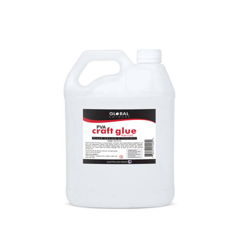 Global PVA Art & Craft Multi-Purpose Water-Based Adhesive Glue 5Litre