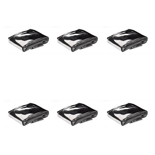 6PK Elemental Compact Emergency Blanket 200x137cm - Black