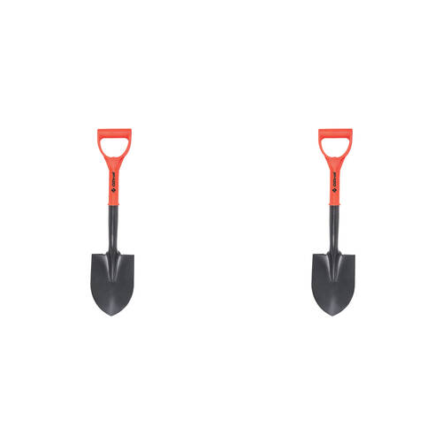 2PK Elemental Jeep Durable Steel Blade Compact Shovel 65cm