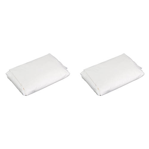 2x 12pc Elemental Thunder Down Under Toilet Bag Liners 48x58cm - White
