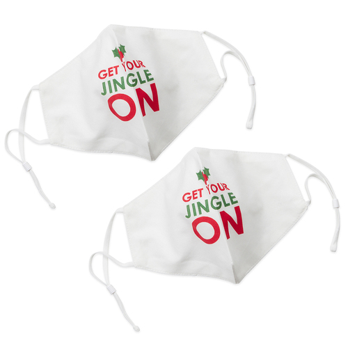 2PK The Good Brand Breathable Xmas Edition Facemask Get Your Jingle On