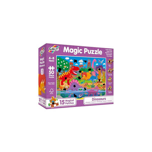 Galt Magic Jigsaw Puzzle Dino Kids/Children Educational Toy 4y+