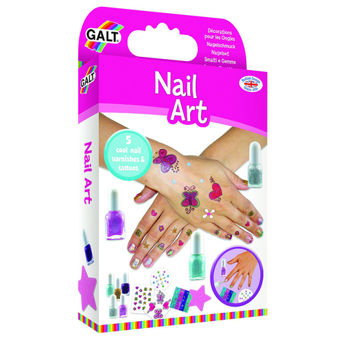 Galt Nail Art Kids/Childrens Activity Kit Crafting Toy 7y+