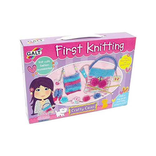 Galt First Knitting Kids/Childrens Activity Kit Toy 6y+