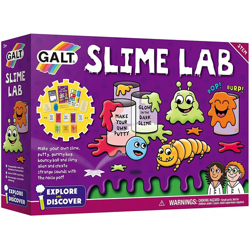 Galt Slime Lab Kids/Childrens Activity Kit Playset 5y+
