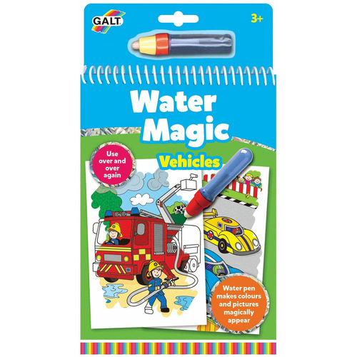 Galt Water Magic Vehicles Kids/Childrens Crafting Book 3y+