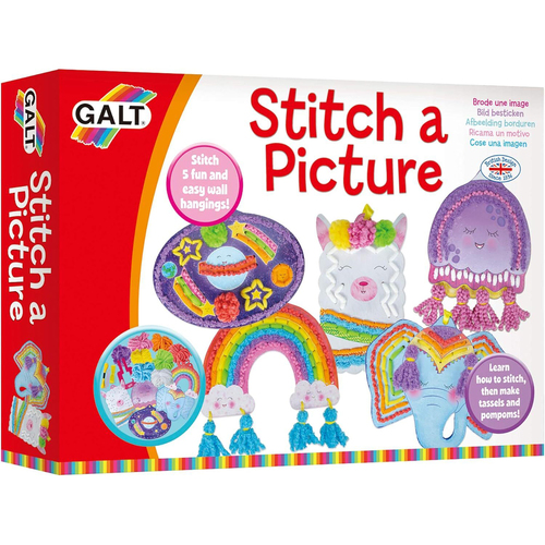 Galt Stitch A Picture Kids/Childrens Activity Kit Toy 5y+