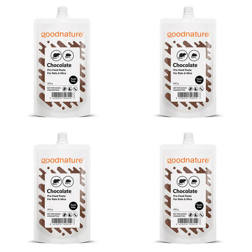 4PK Goodnature A24 Pre-Feed Lure Paste 200g - Chocolate