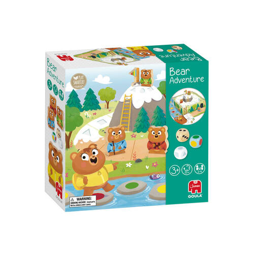 Goula Bear Adventure Fun Board Game Kids/Children 3y+