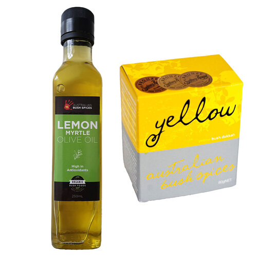 Australian Bush Spices Olive Oil & Yellow Bush Dukkah 330g