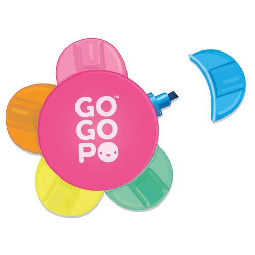 GoGoPo 5 Colour Flower Highlighter