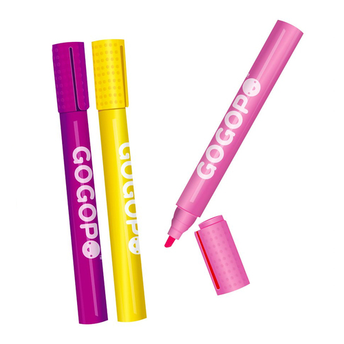 3PK GoGoPo Jumbo Scented Highlighter - Assorted