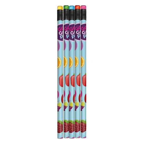 5PK GoGoPo Scented Pencils