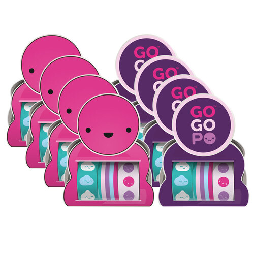 8PK GoGoPo Washi Tape - Assorted