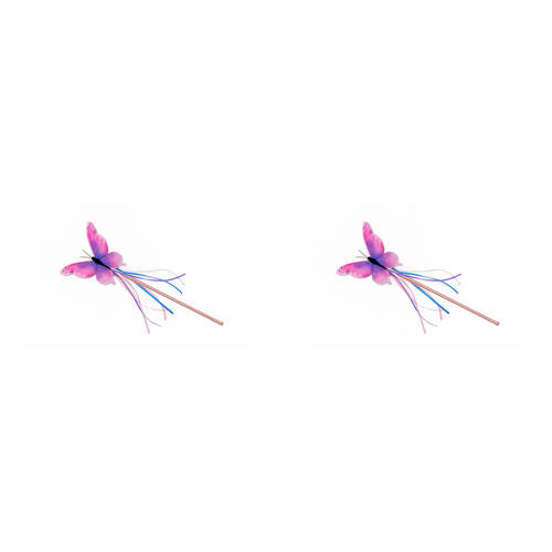 2PK Great Pretenders Float Like A Butterfly Wand Costume Accessory Kids 3y+
