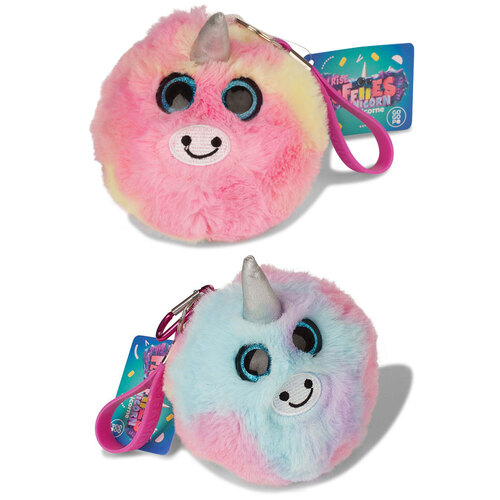 2PK Gogopo Fluffies Unicorn Rainbow 12cm - Assorted