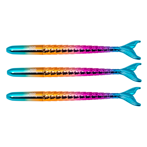 3PK GoGoPo Mermaid Tail Pen