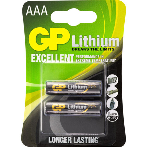 1.5V AAA LITHIUM FRO3 PACK -2