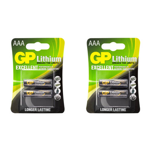2PK 1.5V AAA LITHIUM FRO3 PACK -2