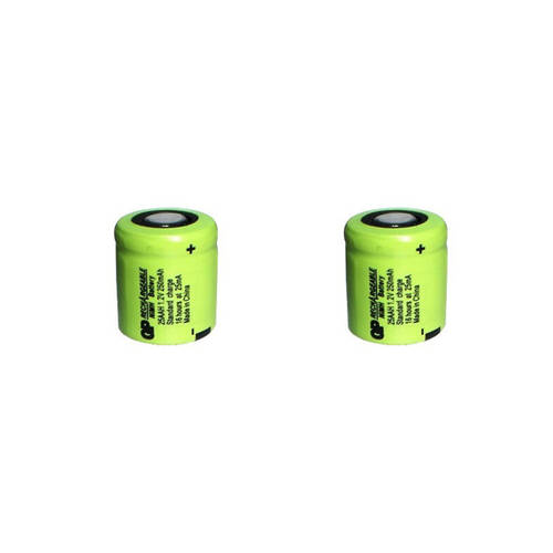 2PK 250MAH 1/3AA NIMH BATTERY
