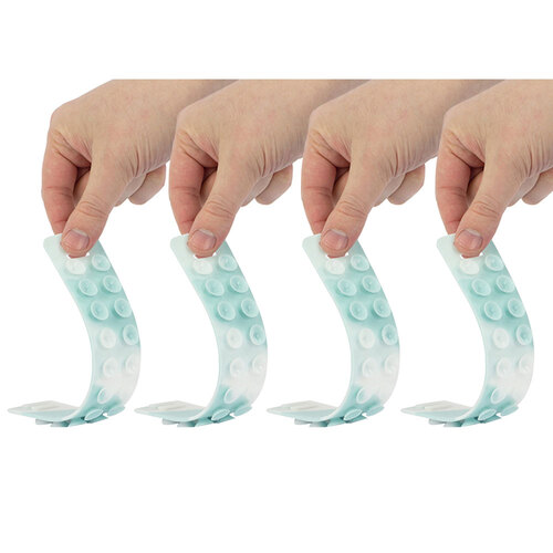 4x GoGoPo Squid Suction Cup Stick Kids 3y+ Toy - Assorted