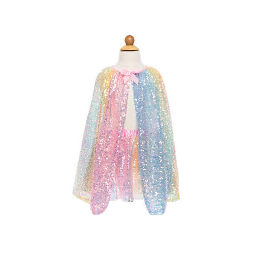 Great Pretenders Ombre Sequins Cape Size 4-6 Costume 4y+