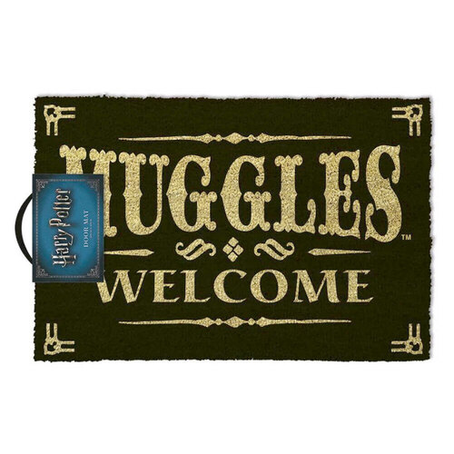Harry Potter Muggles Welcome Door Mat