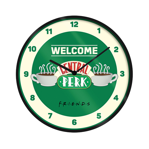 Friends TV Central Perk Retro Style Wall Hanging Clock